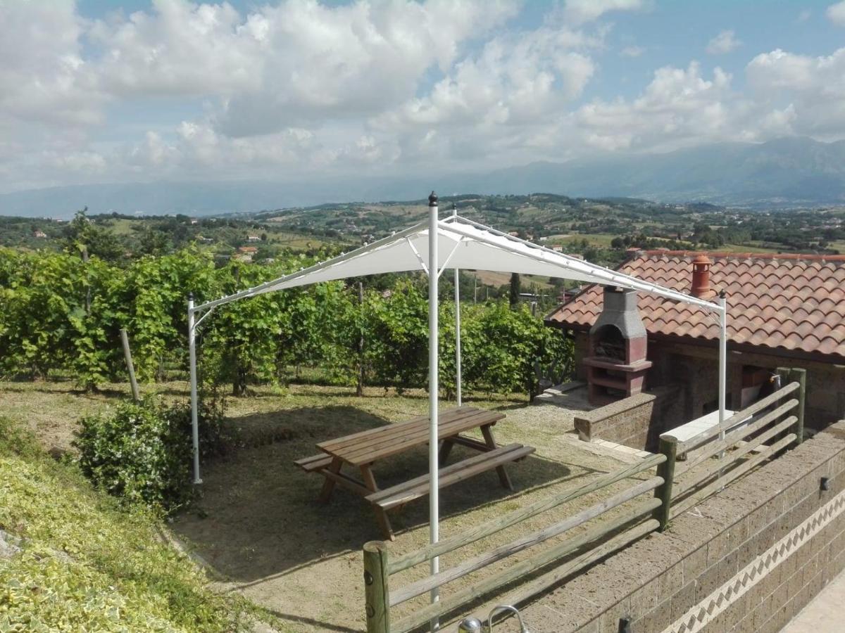 Caiazzo Villa Santoro Ai Tre Ulivi Con Piscina Privata מראה חיצוני תמונה
