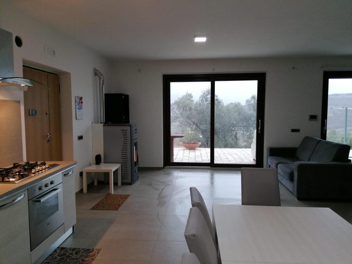 Caiazzo Villa Santoro Ai Tre Ulivi Con Piscina Privata מראה חיצוני תמונה