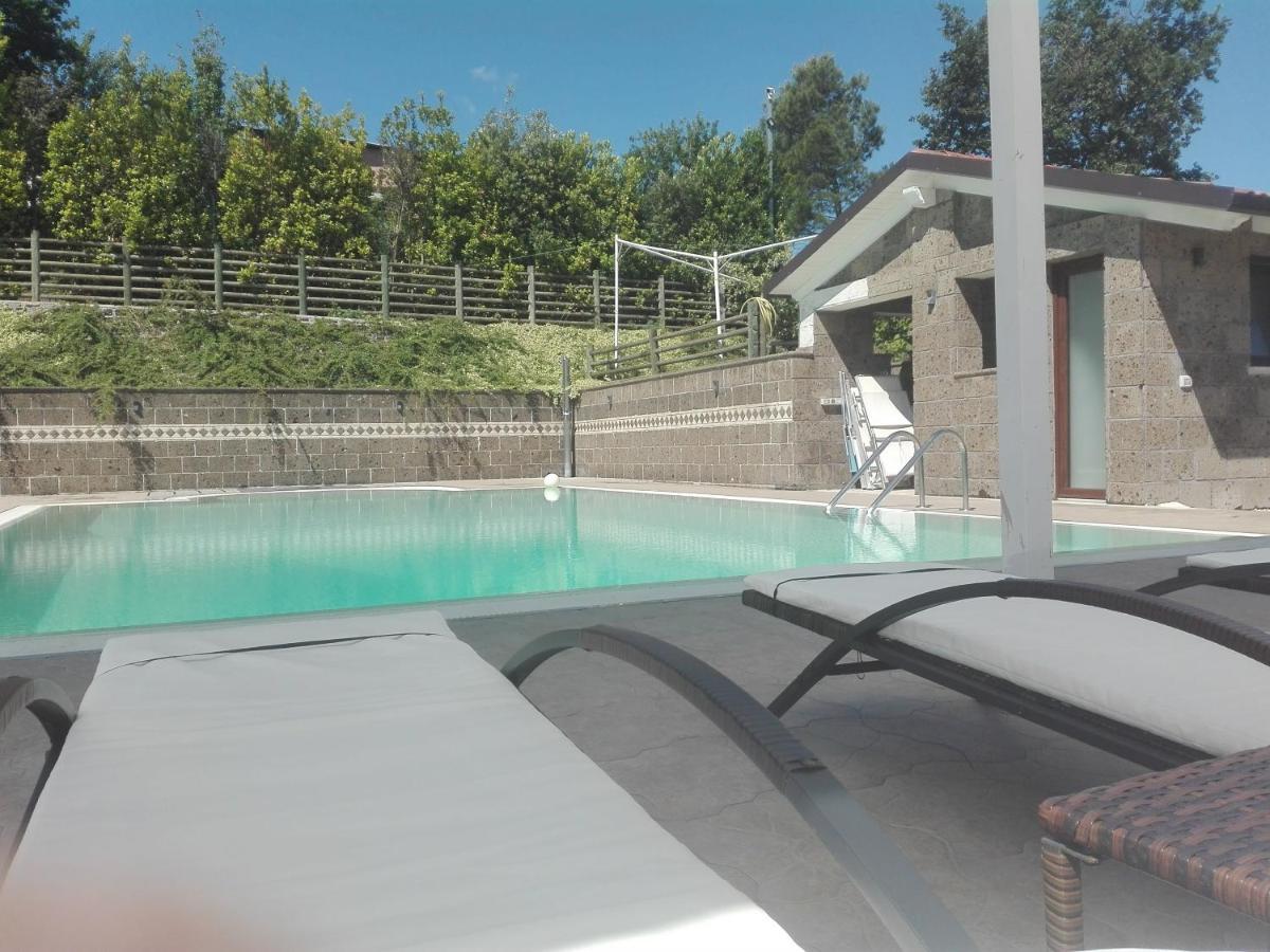 Caiazzo Villa Santoro Ai Tre Ulivi Con Piscina Privata מראה חיצוני תמונה