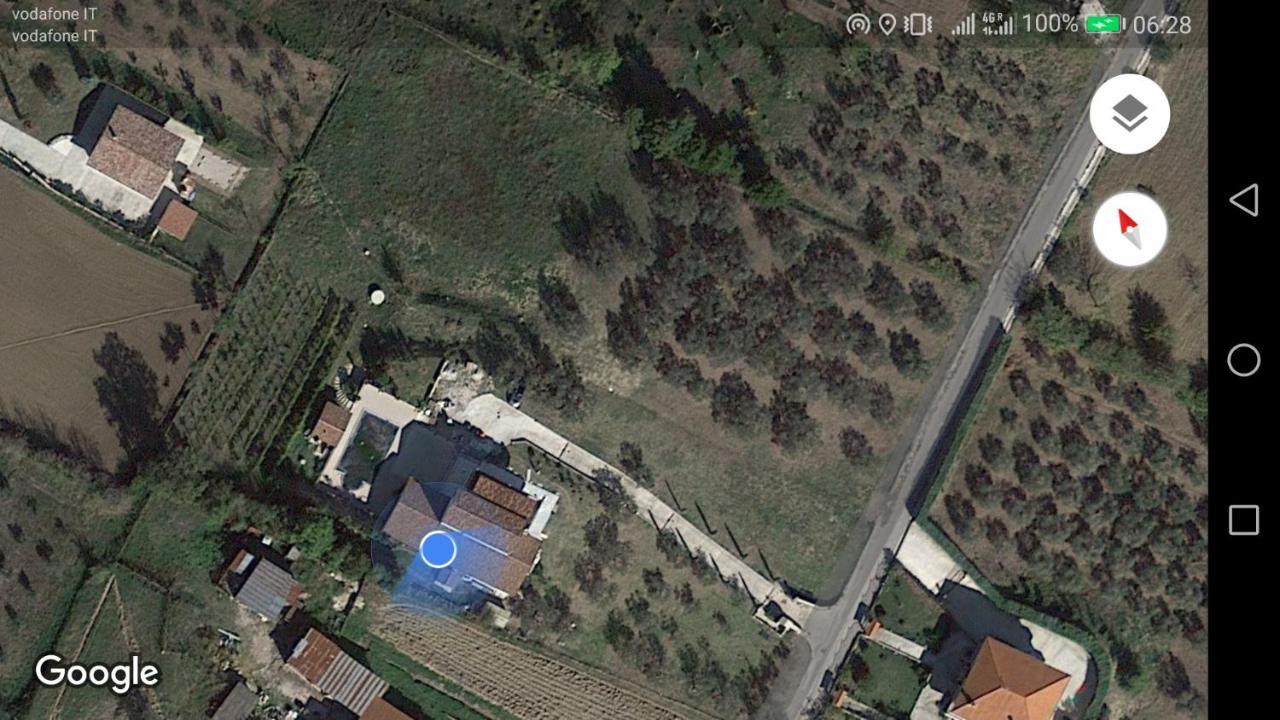 Caiazzo Villa Santoro Ai Tre Ulivi Con Piscina Privata מראה חיצוני תמונה