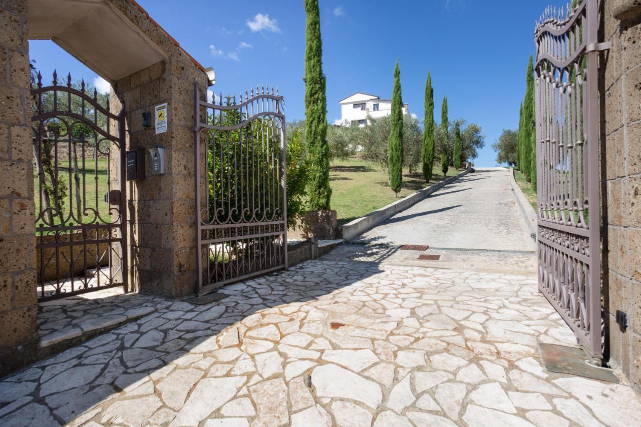 Caiazzo Villa Santoro Ai Tre Ulivi Con Piscina Privata מראה חיצוני תמונה